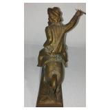 Buffalo Bill Wild West Statue Cast Iron, Circa 1915.