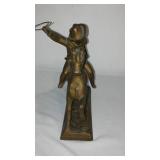 Buffalo Bill Wild West Statue Cast Iron, Circa 1915.