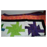 Buzz Saw Hand Sewn Quilt