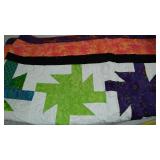 Buzz Saw Hand Sewn Quilt
