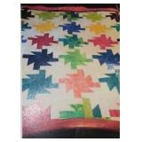 Buzz Saw Hand Sewn Quilt
