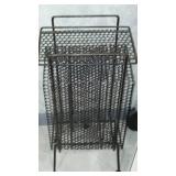 Vintage Leather Chair, Artwork, Fames, MCM Magazine Rack