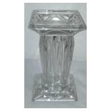 Lead Crystal Vases, Punch Bowl, Oil Ball Lamps (6).