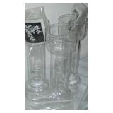 Décor Glass,  Uncandle by Pyrex, Decanters and more.