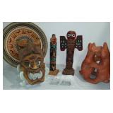 Alaska Totems, Philippine Mask and More.