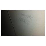 Brown Cow Parade Framed Painting.