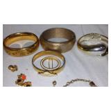 Vintage Gold Tone Jewelry, 1940s And Newer