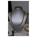 Vintage Gold Tone Jewelry, 1940s And Newer