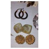 Vintage Clip-Ons, Pierced, Rings