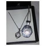 Vintage Silver Tone, Rhinestone, Clip-On And More.