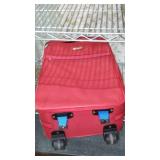 Samsonite Luggage, Clothing Bags And Closet Hanging Organizers.