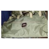 Samsonite Luggage, Clothing Bags And Closet Hanging Organizers.