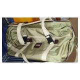 Samsonite Luggage, Clothing Bags And Closet Hanging Organizers.