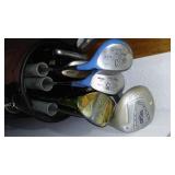 Womens Lynx Right-Handed Golf Clubs.