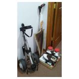 Balls, Tees, Caddy, Sandals (8 Womens) Shoes (9 Mens)