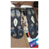 Balls, Tees, Caddy, Sandals (8 Womens) Shoes (9 Mens)