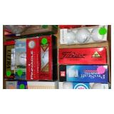 Balls, Tees, Caddy, Sandals (8 Womens) Shoes (9 Mens)