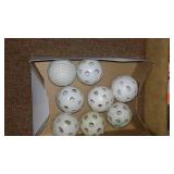 Balls, Tees, Caddy, Sandals (8 Womens) Shoes (9 Mens)