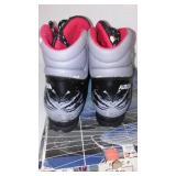 Vintage Cross Country Boots Skis And Poles (2 Sets).