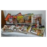 Large Clamps And Woodworking Magazines