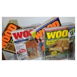 Large Clamps And Woodworking Magazines