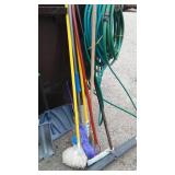 Assorted Yard Tools And Partials.