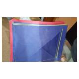 Misc. Office, Picture Frames, Binders, Patterns, Vinyl Upholstery , Door Map Covered Tote,