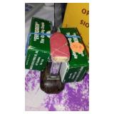 Misc. Office, Picture Frames, Binders, Patterns, Vinyl Upholstery , Door Map Covered Tote,