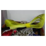 Tow Strap, Power Supply, Tarps (Sections) Twine, Poly Rope, And More.
