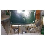 Coleman Lanterns (5), Stove.