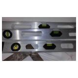 Levels, aluminum (3), square assorted bits drivers and more.