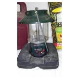 Coleman lanterns with Cases (2) and Primus Lantern, Propane.