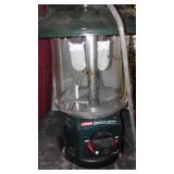 Coleman lanterns with Cases (2) and Primus Lantern, Propane.