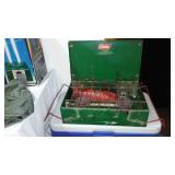 Camping Assortment. Coleman Igloo Coolers, Flow Troll, Lantern, Land Guide and more.