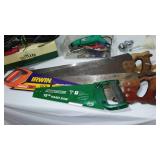 Jumper Cables, Hand Saws, Rotary Tool, Engraver and More.