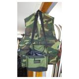 Camouflage Vest, Field and Stream Cooler  Like New. Size L