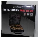Titanium Drill Bit Set, Sharpener and more.