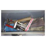 Vintage Tools, Lighting, Craftsman Toolbox with contents.