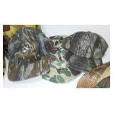 Camouflage Flotation Vest, Hats. Vest Like New, Size L/