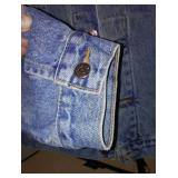 Levi Strauss Vintage Denim Jackets (3) Fleece Lined, Flannel lined and unlined.  All Size L.