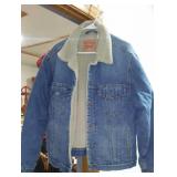 Levi Strauss Vintage Denim Jackets (3) Fleece Lined, Flannel lined and unlined.  All Size L.