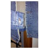Levi Strauss Vintage Denim Jackets (3) Fleece Lined, Flannel lined and unlined.  All Size L.