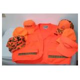 Scheels Outfitters Orange Hunting Vest, Hats