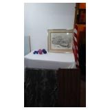 Folding Tables, Hand weights and more.