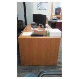HON Office Desk, Printer Table, Organization Table with Storage. (3 pc)