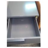 Locking Filing Cabinet, 3-Drawer with Key