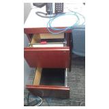 Office Desk (3 sections), Bookshelf.