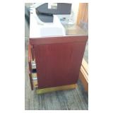 Office Desk (3 sections), Bookshelf.