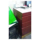 Office Desk (3 sections), Bookshelf.