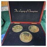 48 Oz of Silver Dale Earnhardt Legacy of Champions-3 16oz Proof